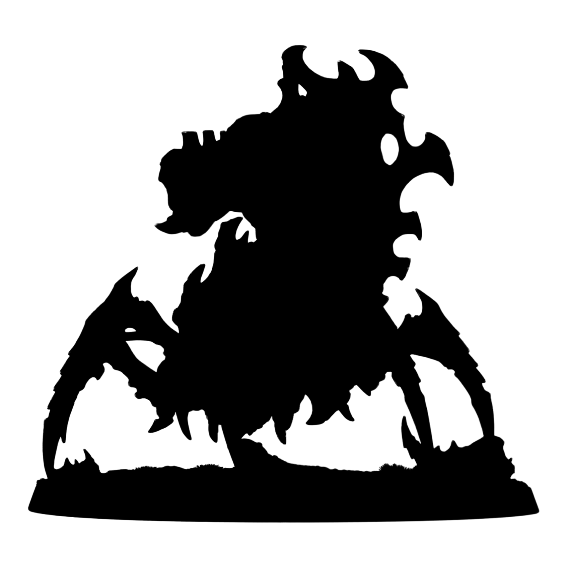 Incendiary Siege Beast | Resin Multipart Miniature Kit | 32mm Scale Wargaming Model 40K Proxy