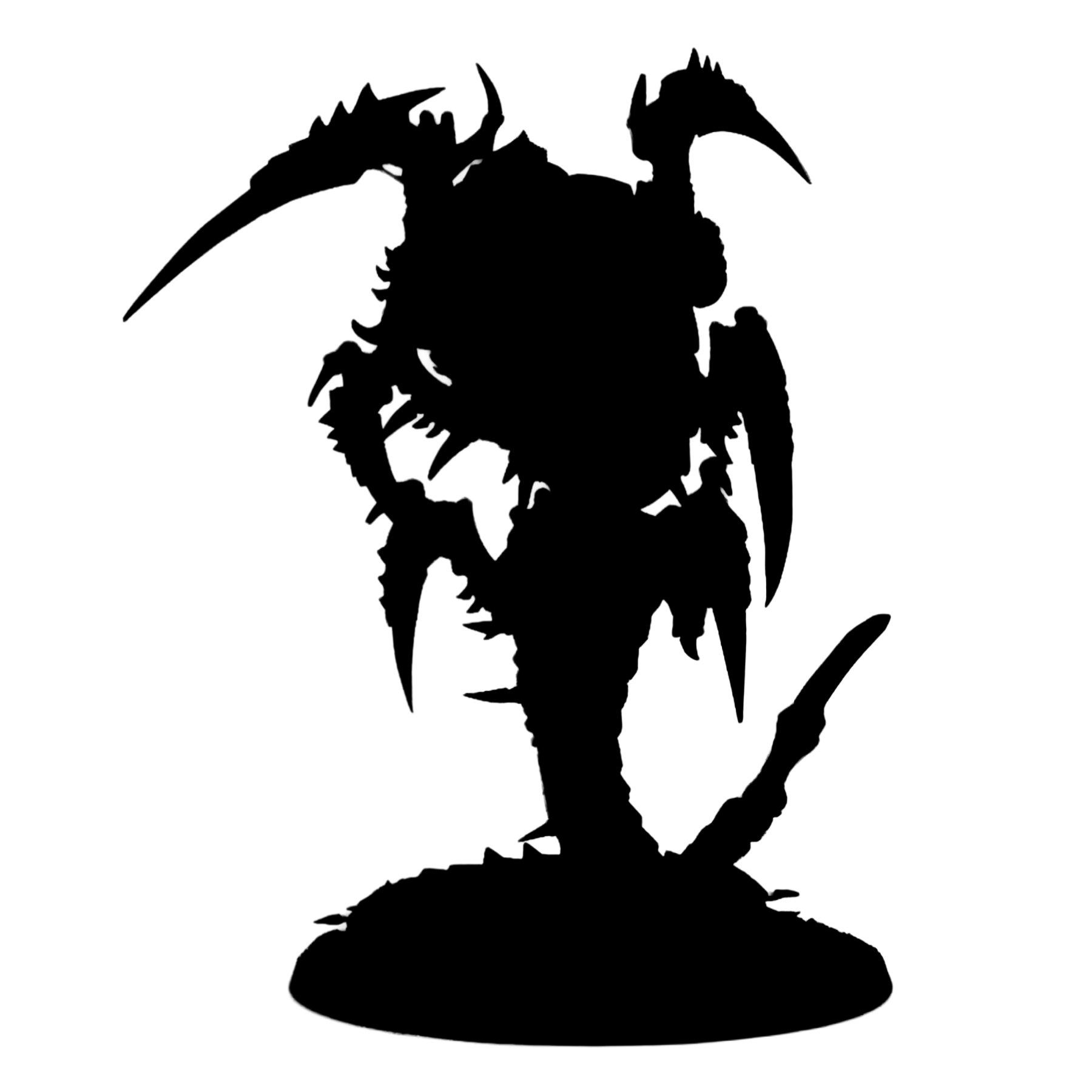 Burrower Bug Leviathan | Resin Multipart Miniature Kit | 32mm Scale Wargaming Model 40K Proxy
