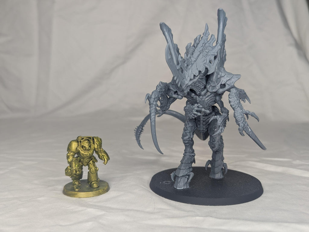 Hive Emissary | Resin Multipart Miniature Kit | 32mm Scale Wargaming Model 40K Proxy