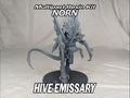 Hive Emissary | Resin Multipart Miniature Kit | 32mm Scale Wargaming Model 40K Proxy